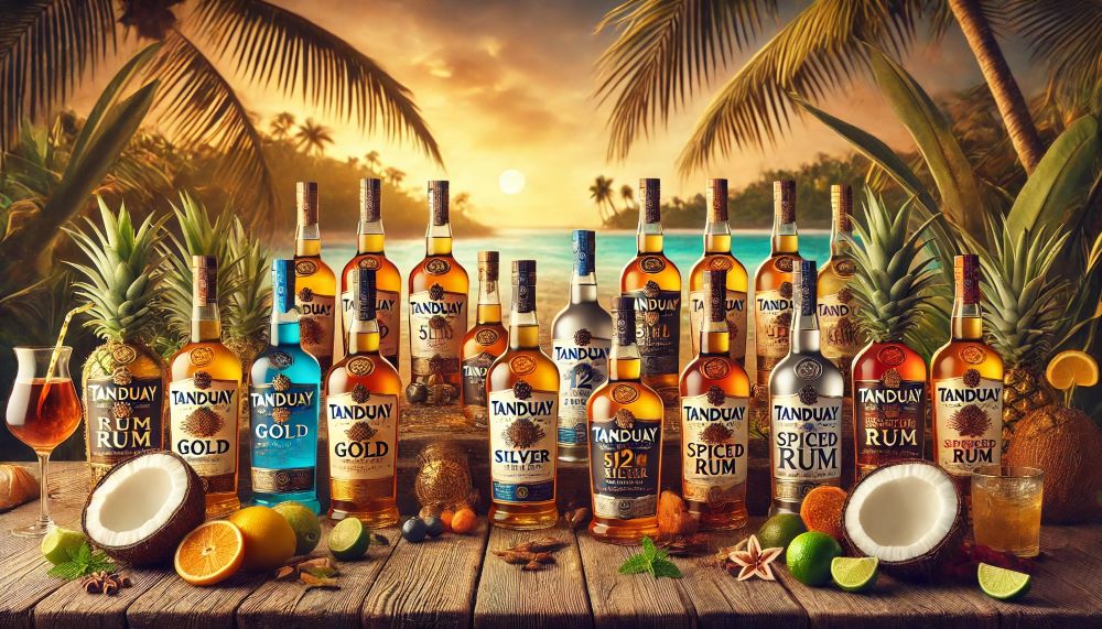 FotoTanduay rum bottles.jpg